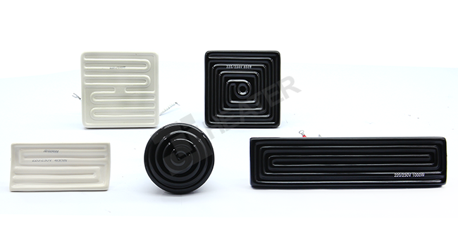 รูปฮีตเตอร์อินฟราเรดแบบแผ่นเซรามิก