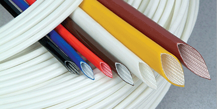 ปลอกสายใยแก้วทนความร้อน อุณหภูมิ 200 °C